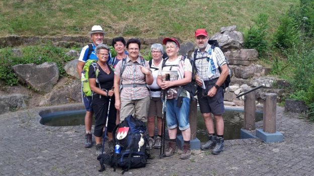Die Großhabersdorfer Wanderer im Schwarzwald