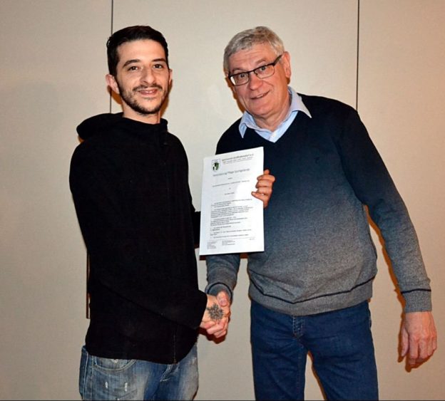 Neuer Platzwart Marco Rotella