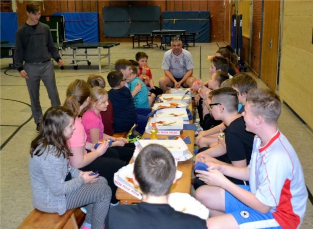 Weihnachtsfeier der Tischtennis Jugend 2017