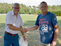 Neuer Platzwart Hans-Peter Bethge