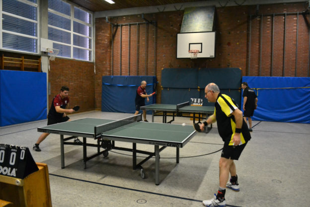 Tischtennis Pokalspiel