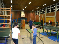 Jugendweihnachtsfeier Tischtennis