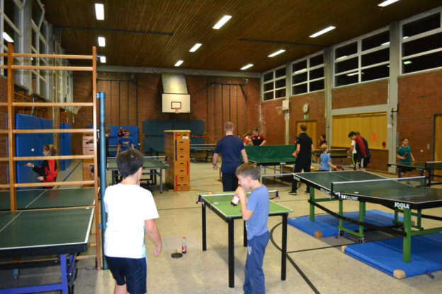 Jugendweihnachtsfeier Tischtennis