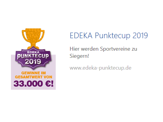 Edeka Punkte Cup