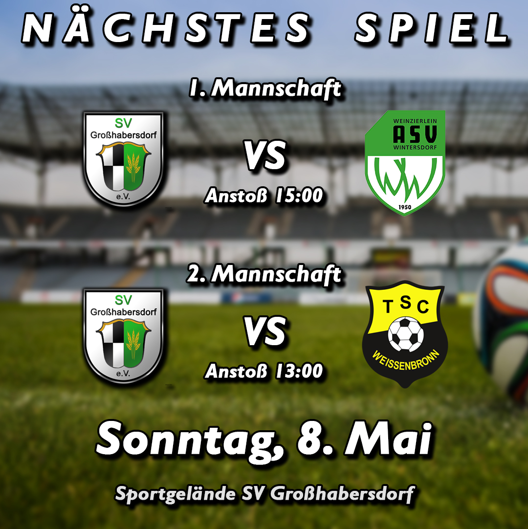 Vollmannschaftsspiele vs. ASV Weinzierlein-Wintersdorf & TSC Weissenbronn 2