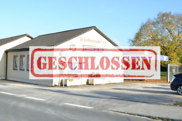 Sportheim derzeit geschlossen