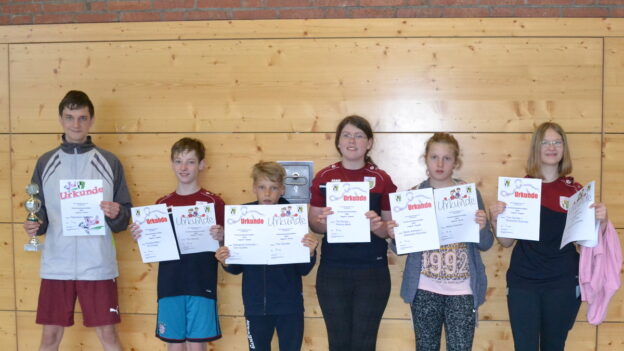 Jugendvereinsmeisterschaft im Tischtennis 2023