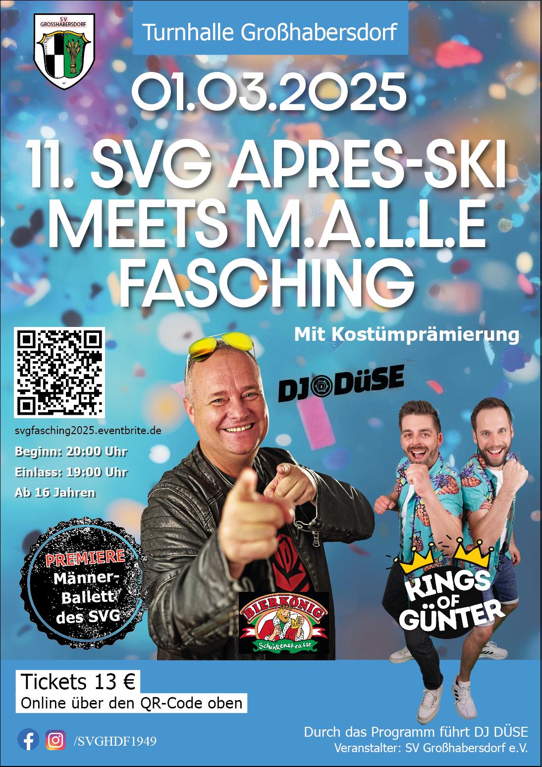 11. SVG APRES-SKI meets M.A.L.L.E. FASCHING