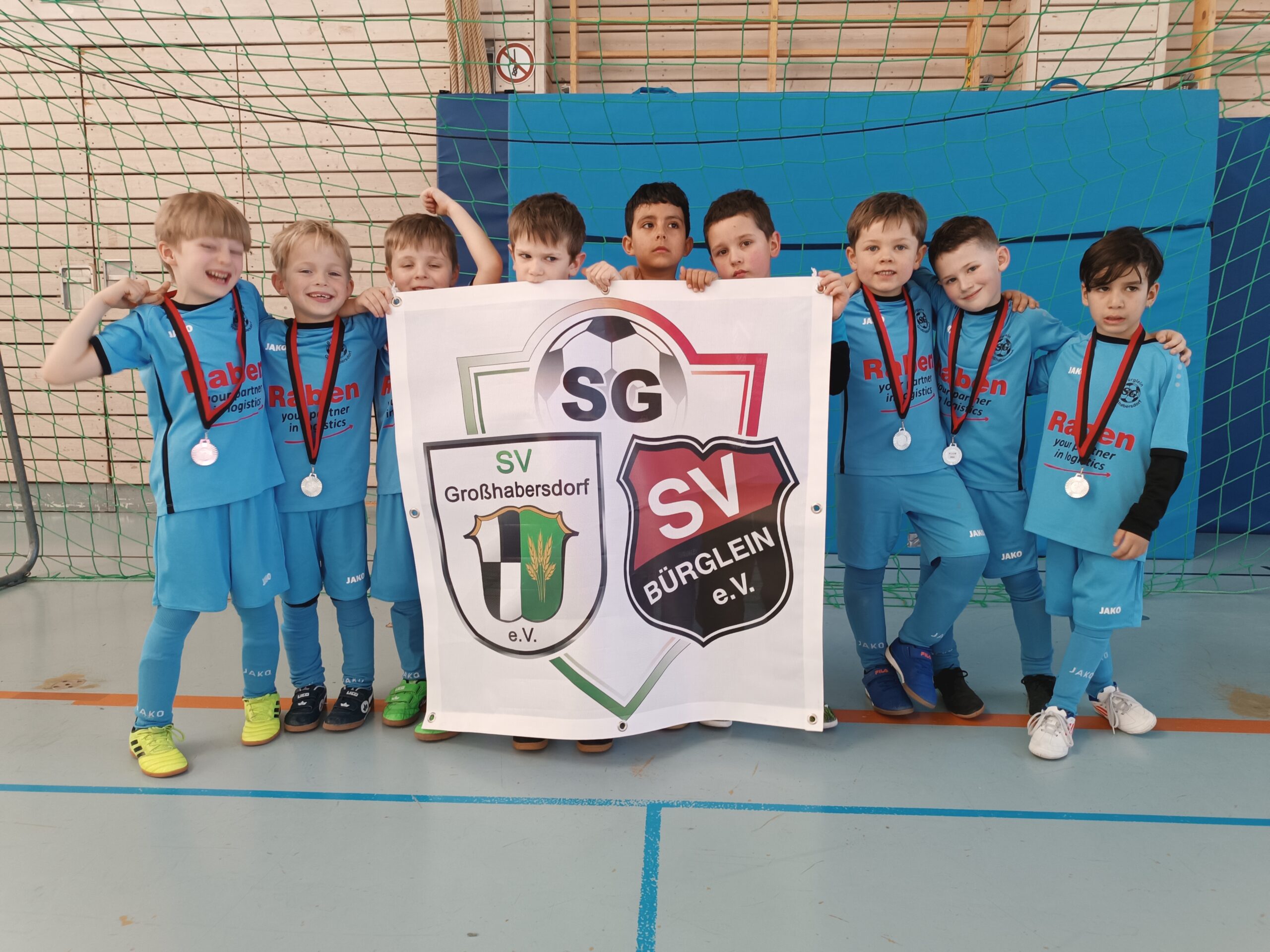 ⚽ G-Junioren werden Hallen-Landkreis-Vizemeister ⚽