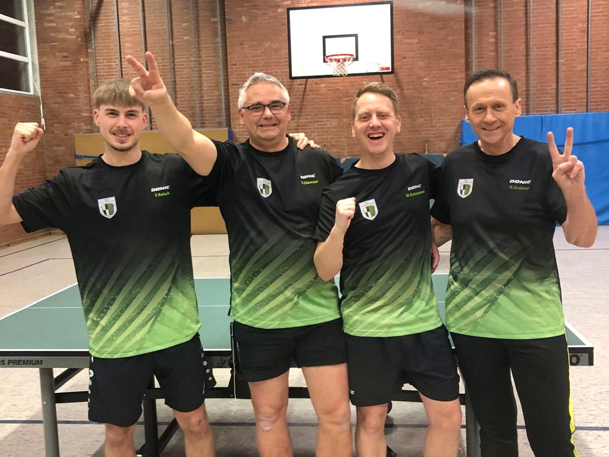 Tischtennis: 2. Mannschaft feiert Meisterschaft