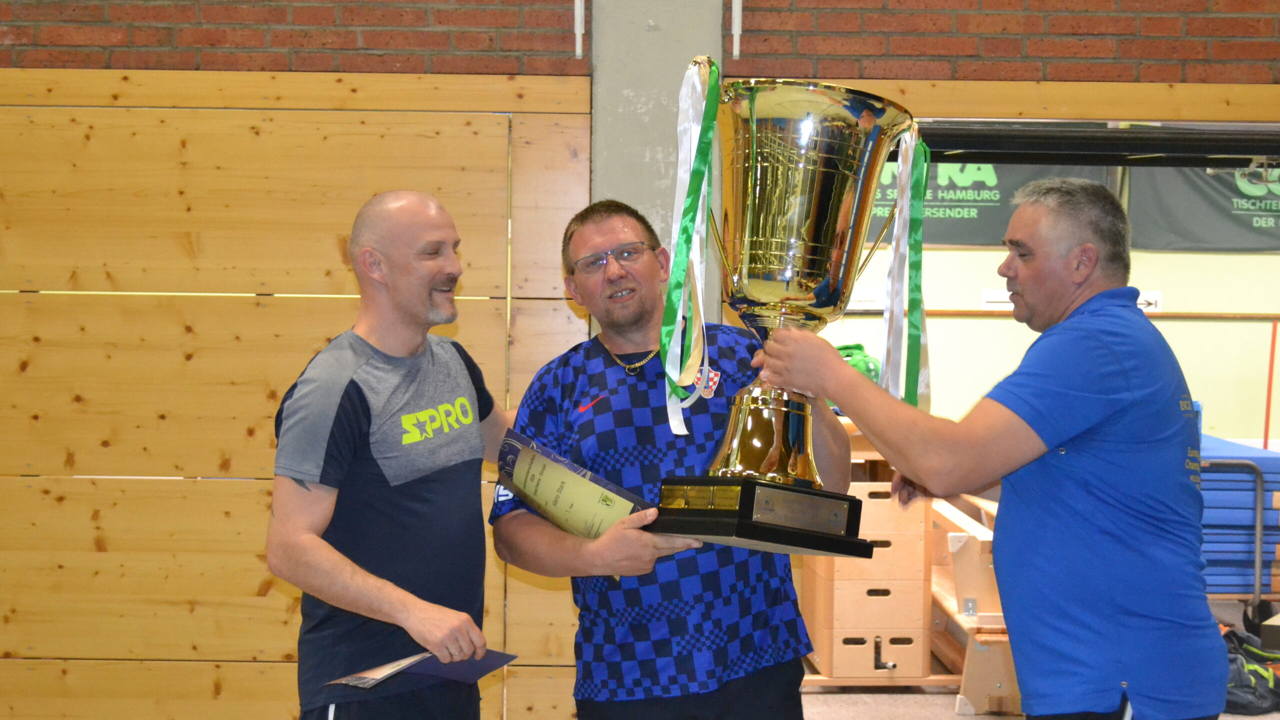 Mario Stark ist Vereinsmeister 2024 im Tischtennis