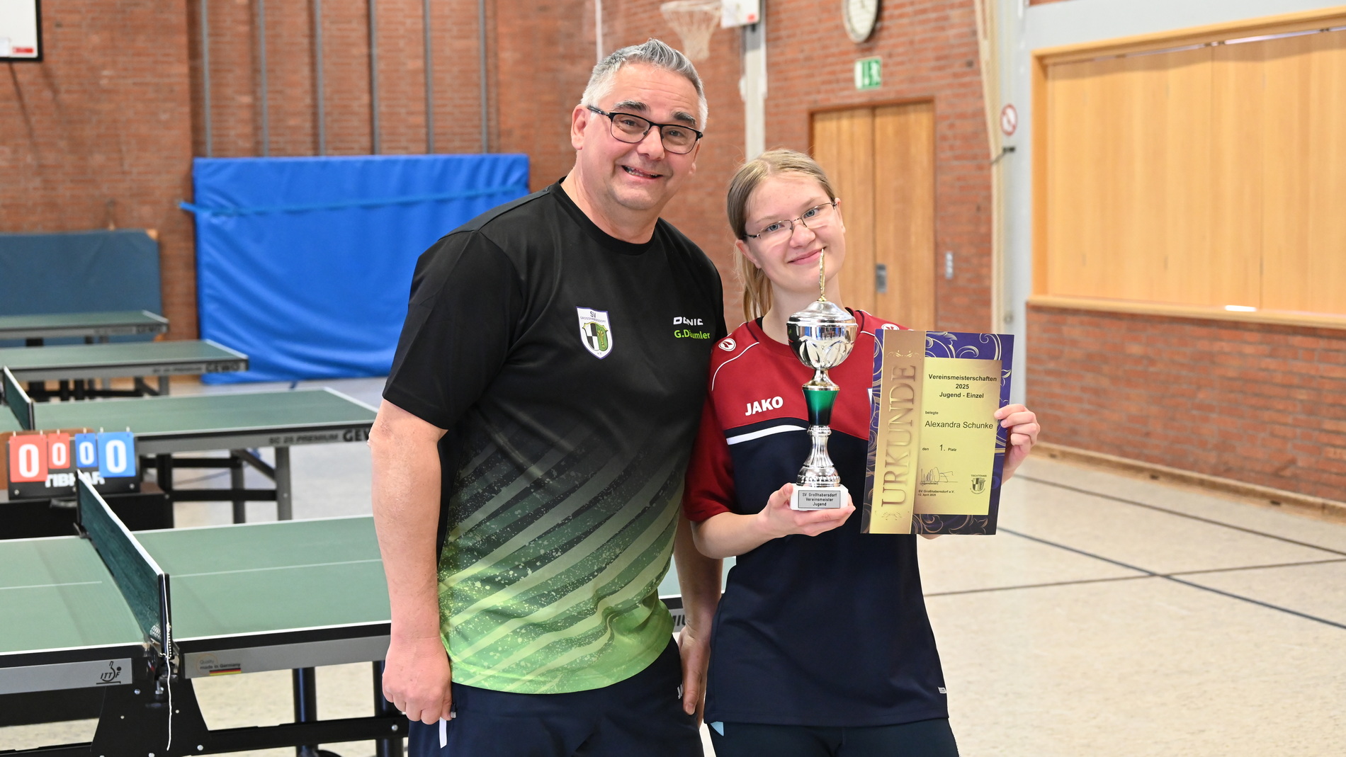 🎉 Spannung, Einsatz und ein historischer Sieg – Vereinsmeisterschaft der Tischtennisjugend 2025 🏓