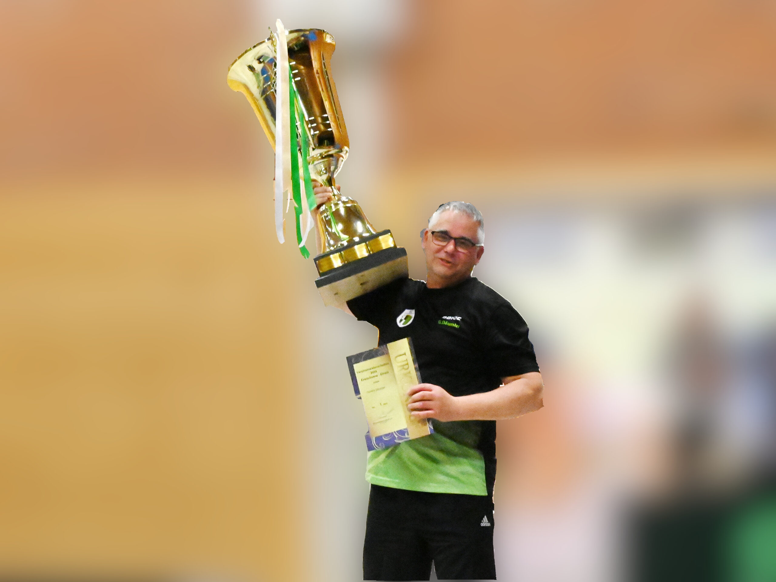 Gerald Däumler ist Vereinsmeister 2025 im Tischtennis