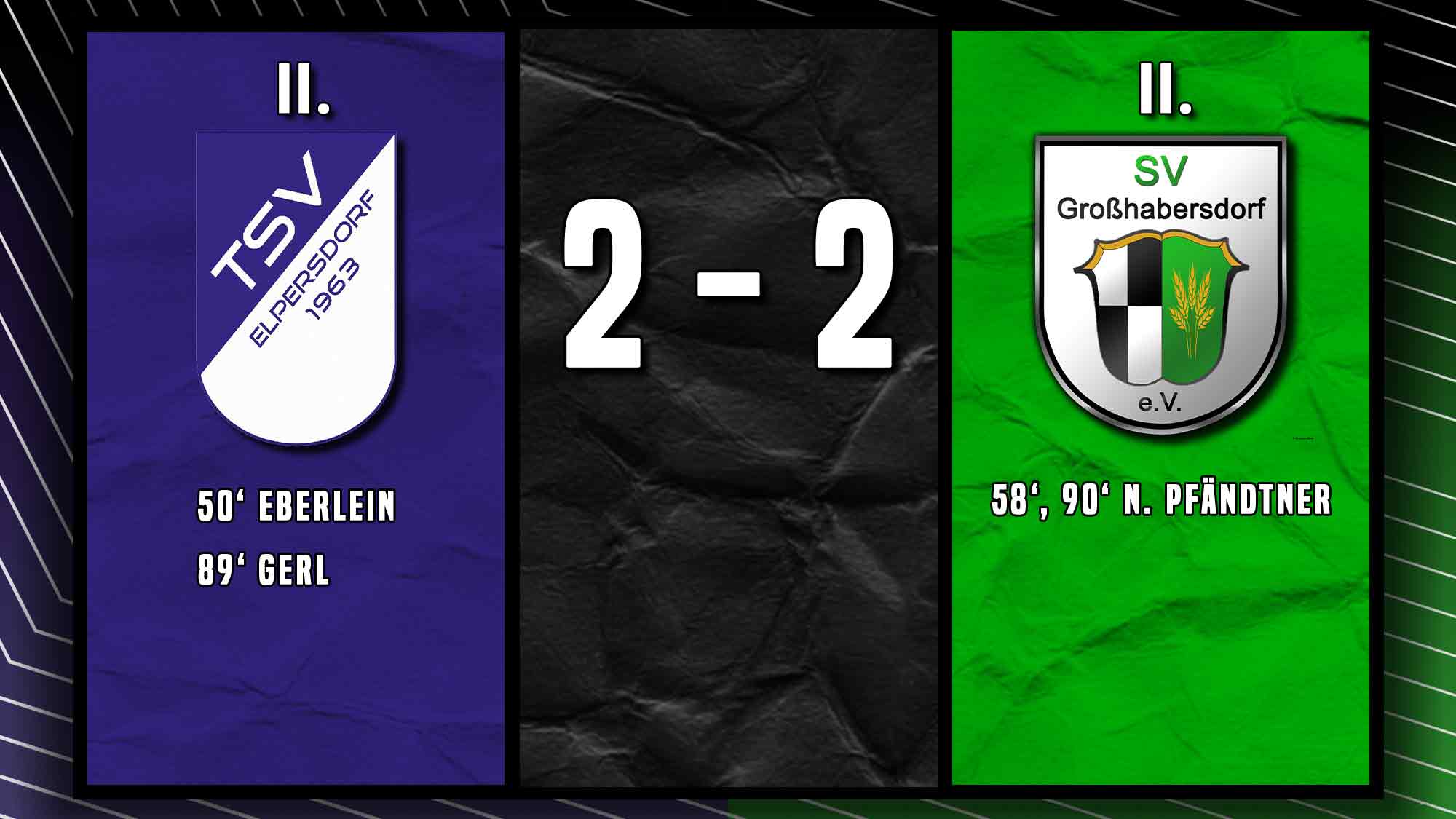 TSV Elpersdorf II vs. SV Großhabersdorf II